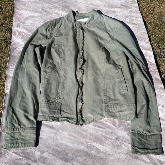 Sanctuary Surplus Army Green Jacket - Picture 2 of 10